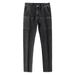 Spring And Summer Thin Six For Men, Elastic Straight Men's Pants, Multi Pocket Versatile Casual Small Leg Jeans_mkmklike.com