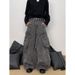 2025 American Retro Pocket Pleated Curved Blade Cargo Pants Men's Trendy Cleanfit Casual Straight Wide Leg Pants_mkmklike.com
