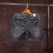 Men's Retro Denim Shorts Straight Fit Casual Style Summer Cotton Blend Stretch-Free Shorts For Men (Black, Light Blue)_mkmklike.com