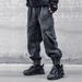 Men's Fleece Lined Cargo Jeans Heavyweight Washed Retro Trendy Loose Casual Versatile Jogger Pants For Autumn Winter_mkmklike.com