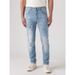 Men's Clothing Stretch Jeans Unique Distressed Vintage Look Heavy Duty Washed Patch Skinny Pants Multiple Colors_mkmklike.com