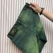 2025 Spring And Autumn Green Jeans Men's Slim Fit High-End Stretch Fashionable Handsome Versatile Casual Pants_mkmklike.com