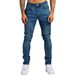 Men's Clothing Summer Skinny Jeans Street Hip Hop Slim Fit Trendy Versatile And Cool Denim Jeans_mkmklike.com