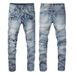 Men's Clothing Jeans For Men, Three Dimensional Tailoring, American Retro Stretch Tights, Men's Straight Leg Ripped Jeans 917_mkmklike.com