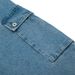 Men's Denim Cargo Loose Wide-Leg Straight Long American High Street Style Large Pocket Design Washed Casual Pants_mkmklike.com