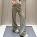 Glam Rhinestone Embellished Straight Leg Jeans - Trendy Girl Style Starry Denim Pants For Women_mkmklike.com