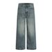 Washed Jeans For Men, Distressed Vintage Punk Style, Loose Wide-Leg Straight Pants, American Street Fashion Dad Pants_mkmklike.com