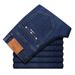 Factory Direct Sales Versatile Printed Slim-fit Jeans Men's Simple Casual Business Jeans Men's Large-size Men's Pants_mkmklike.com