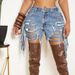 Women's Clothing Hot Girl Summer New Women's High Waist Ripped Washed Personality Hole Tassel Short Hot Pants_mkmklike.com