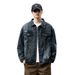 Northfold 2025 Spring Autumn Denim Plus Size Loose Fit, Oversized Jacket For Big And Tall Men, Men's Jacket, Coat, Trendy_mkmklike.com