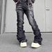 Men's Slim Fit Skinny Jeans Elastic Straight Leg Casual Pants Trendy Brand Versatile Spring New Style_mkmklike.com