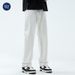 Nordmann MUCHU Clothing | American High Street Style White Jeans Men's High-end Cool Casual Versatile Straight Long Pants_mkmklike.com