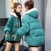 Down jacket for women winter new Korean style student short cotton padded jacket loose thickened cotton coat_mkmklike.com