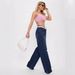 ELLE Cross-Border 2025 New High-End Jeans Winter Straight Slim Casual Loose Pants_mkmklike.com