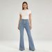 European And American Cross-border Bestseller Retro Loose Straight Single-button High-waisted Wide-leg Women's Jeans_mkmklike.com
