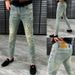 Men's Light Colored Painted Style European Jeans High Quality Stylish Versatile Comfortable Simple Fashionable Trendy Long Pants_mkmklike.com