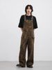 Pure Free-Range Culture Leopard Print Overalls Wom Summer Small Size Workwear Design Straight Wide-Leg Dim Jumpsuit For_mkmklike.com