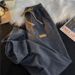 Men's Clothing Light Colored Elastic Waist Jeans, Spring Trendy Brand, Loose Straight Leg, Retro High Street, Washed, Versatile, Casual Long Trousers_mkmklike.com