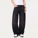 Washed Vintage Punk Oversized Denim Scimitar Men's Street Style Versatile Loose Casual Long Pants_mkmklike.com