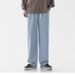 Men's Southeast Asian Style Loose Straight Leg Jeans – Comfortable Wide Fit Denim Pants For Casual & Streetwear_mkmklike.com