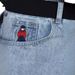 Men's Clothing New Y2K Hip Hop Skateboard Loose PoKAIFU Cartoon Embroidery Casual Denim Jeans_mkmklike.com