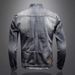 Men's Clothing Fashion Stand Collar Zipper Lapel Motorcycle Denim Jacket Personality Retro Sports Tops Men's Casual Trendy Coat_mkmklike.com