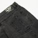 Washed Frayed Hem Denim Pants Men Irregular Patchwork Pocket Design Straight Wide Leg Trousers Streetwear American Style_mkmklike.com