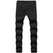 Men's Clothing Spring/Autumn New Men's Jeans Ripped, Slim Fit, Stretch, Skinny Jeans With Appliqué_mkmklike.com
