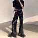 Korean Style Slim Fit Cropped Jeans For Men Mid Rise Tapered Leg Trendy And Cool Denim Pants_mkmklike.com