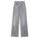 Women's Clothing Vintage High-Waisted Straight-Leg Jeans For Women – Classic Denim Pants In Black, Light Gray, Indigo & More_mkmklike.com