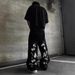 Men's Clothing Cherry Blossom Print Men And Women Spring Casual Trousers Hip Hop Y2K_mkmklike.com