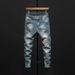 Men's Clothing Stretch Jeans Ripped Trendy Versatile Slim Simple Skinny Pants_mkmklike.com