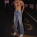 Men's Clothing New High Street Staple Full Diamond Jeans Men's Niche Flash Diamond Retro Straight Trousers_mkmklike.com