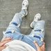 Men's Slim Fit Stretch Jeans Ripped Skin Jeans Trendy Brand High Street European American Cross Border Foreign Trade Denim_mkmklike.com