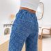 Women's Embroidered Floral Straight Leg Jeans - High Waist Casual Denim Pants With 3D Patterns, Comfortable & Stylish For Everyday Wear_mkmklike.com