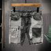 Patchwork Color Denim Shorts Summer Men's Denim Shorts With Multiple Pockets Baggy Ripped Jeans Streetwear Style For Casual Wear_mkmklike.com