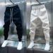 Men's Autumn And Winter New Sweatpants Solid Color Trendy Brand Elastic Embroidery Tied Feet Loose Sports Fashion Break_mkmklike.com