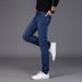 2025 Spring/Summer/Autumn Trendy Men's Jeans, Loose, Elastic, Durable, Basic, Versatile, Casual Pants_mkmklike.com
