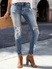 ELLE 2025 New Women's Clothing Xiyin Hot-Selling Jeans High Elastic Slim Fit Casual Versatile Comfortable_mkmklike.com