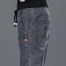 Elastic Jeans Men's Large Size Loose Straight Casual Trousers Spring And Autumn Durable Wear-resistant Labor Insurance Work Pants_mkmklike.com