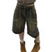 Men's Clothing Retro High Street Men's Denim Shorts Summer Style Casual Trendy Five Point Frayed Hem Mid Length Versatile Shorts_mkmklike.com