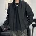 Hot-Selling In-Stock - Autumn American Three-Proof Stand Collar Retro Versatile Workwear Jacket Men's Casual Coat_mkmklike.com