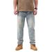 Spring And Summer American Retro Jeans Men's New Fat Plus Size Straight Jeans Men's Versatile Washed Long Pants_mkmklike.com
