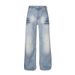 American Style Low Waist Jeans For Women 2025 Spring New Non-Skinny Flared Wide Leg Floor-Length Pants_mkmklike.com
