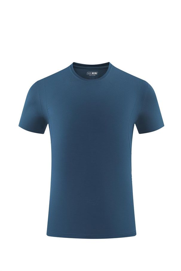 Men's Clothing Sports T-Shirt Quick-Drying Short-Sleeved Running Fitness Training Clothes Elastic Breathable Ice-Feel Cycling Clothes_mkmklike.com