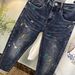 Men’S Splatter Paint & Patchwork Skinny Jeans – Distressed Stretch Denim Pants, Slim Fit, Streetwear Fashion (28-38, Blue)_mkmklike.com