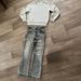 Y2K Baggy Light Colored Mid Jeans Retro Dollar Yarn Embroidered Wide Leg Pants Gothic Trendy Hip Hop Men Women Streetwear Jeans_mkmklike.com