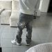 Y2K Retro Flare Wahed Ditreed Dollar Embroidery Denim Pant Men Trend Old Money Clean Streetwear Wide Leg Baggy_mkmklike.com