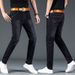 Lightweight Straight-Leg Jeans For Men – Spring/Summer Work & Casual Stretch Denim (28-40)_mkmklike.com