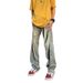 Nordmann Style Washed Vintage Ripped Jeans For Men Spring Autumn Straight Loose Fit European And American High Street Vibe Long_mkmklike.com